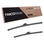 TRICO White 24 Inch & 20 Inch Pack of 2 Extreme Weather Winter Automotive Replacement Windshield Wiper Blades for My Car (35-2420)