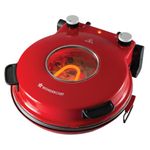 Wonderchef Regalia Pizza Maker | 1200W | Crispy Pizzas in 5 Minutes | Wood Fried Pizzas Like Taste | Lava Stone Base for Golden Crust | 12-Inch Diameter | Easy to Clean | 2 Year Warranty