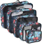 Lilo and Stitch Packing Cube Set - Girls, Boys, Teens, Adults - Officially Licensed Lilo and Stitch Travel Packing Cube Cases 4 Piece Set