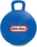 Little Tikes Bouncing Fun! Blue Hopper 9301B - Mega 18" Inflatable Heavy Gauge Durable Vinyl Ball - Deflates Easily for Storage - Exercise Learning Fun? YES - Use That Energy! for Kids Ages 4-8