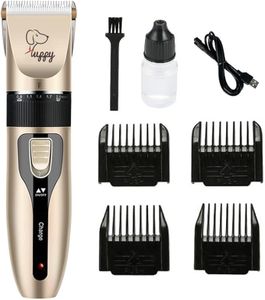 Dog Clippers Professional for Thick Hair,Low Noisedog Grooming Kit Rechargeable Dog Grooming Clippers Detachable Metal Blade Dog Clippers Cordless Dog Trimmer for Grooming Pet Clippers