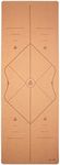 Secoroco Pro Comfort Cork Extra Large Yoga Mat 200 x 66 cm Test Winner with Carry Strap and Bag Included Alignment