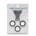 Vinayakart 20MM Ceramic Disk Kit for Mist Maker and Fog Machine with Key Tool