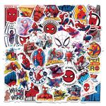 Norinoya 50PCS Superhero Stickers for Skateboard Water Bottle Laptop Room Graffiti,Stickers for Birthday Gift Party Favor Supply,Stickers for Scrapbooking Collecting