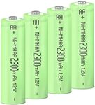 4 Packs Ni-MH AA Rechargeable Batte