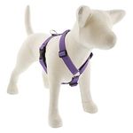 Adjustable Dog Harness by Lupine ECO Collection 1" Wide Lilac with 20-32" Girth