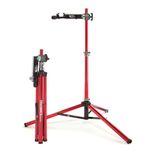 Feedback Sports | Pro Ultralight Bike Repair Stand | Bike Maintenance Stand | Bike Stand for Maintenance of Road Bike, Mountain Bike stand, Electric Bike | Red