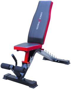 Zorex Fitness ZF-401 Bench for Home Gym Multipurpose bench press | Weight Training Fitness Bench, Adjustable Bench| workout bench for home gym, exercise bench for home, Chest workout equipment (Red & Black) Adjustable bench for home gym