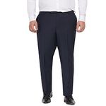 JOHN PRIDE Men Plus Size Men The Dark Navy Formal Trouser (JPTR22010F_44_Navy Blue)