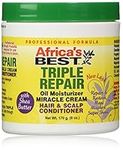 Africa's Best Triple Repair Oil Moisturizer Hair and Scalp Conditioner, 6 Ounce (Packaging May Vary)