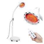 RST MEDICS Infrared Lamp with Stand for Pain Relief | IR Lamp Stand Physiotherapy Equipment | Red light therapy Device for Pain Relief