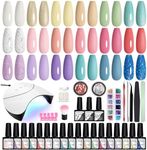 VANREESA Gel Nail Kit, 18 Colours G