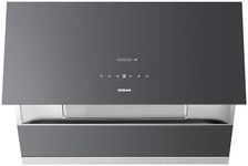 ROBAM Under Cabinet or Wall Mount Kitchen Range Hood 36" R-Max3 Grey, 1400CFM Auto-Adjust Speed Control with LED Lights Vent Hood, Fingerprint Resistance and R-Link Tech