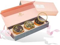 VAHDAM, BLUSH - Assorted Tea Gift Set, 3 Premium Teas in Tin Caddy Presentation Box | Loose Leaf Teas | Gluten Free & Non GMO | Perfect Gift for Everyone