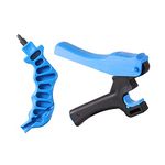 Drip Irrigation Tubing Hole Punch Tool Sets - 2-in-1 Drip Irrigation Hole Punch Tool for 1/4 Inch Fitting Emitter Insertion Drip Sprinkler Systems (3 mm)