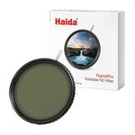 Haida NanoPro 62mm MC Vari ND Filter Variable ND12 to ND400 4 Stop to 9 Stop Neutral Density HD4221-62