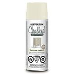 Rust-Oleum Chalked Ultra Matte Spray Paint Multi-Surface DIY Paint for Cabinets, Furniture, Crafts in Chiffon Cream, 340g