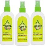 THREE PACKS of Vosene Kids Conditioning Defence Spray 150ml, Clear