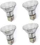 PAR20 50 Watt E26 Medium Base Halogen Flood Light Bulbs,Dimmable Bulbs for Range Hood Lights,Ceiling Fan,Table Light