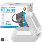 Bed Bug Trap — 8 Pack | TruGuard X Bed Bug Interceptors (White) | Eco Friendly Bed Bug Traps for Bed Legs | Reliable Insect Detector, Interceptor, and Monitors, for Pest Control and Treatment