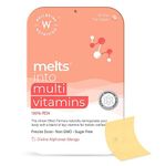 Wellbeing Nutrition Melts Plant Based Multivitamin for Men & Women with 100% RDA of Vitamin A, Vitamin B-Complex, Vitamin C, D3 + K2, Ashwagandha & Ginseng For Immunity & Energy (30 Oral Strips)