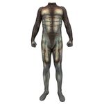 Gesikai01 Mens Boys The Predator Cosplay Halloween Costumes Lycra Zentai Suit Bodysuit Jumpsuit for Adults Kids (Adult-XXX-Large (Height 75-79 inch)) Green