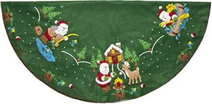 Bucilla Lodge Santa Felt Applique Kit Large