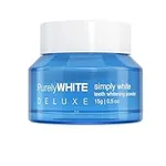 PurelyWHITE Deluxe, Whitening Powder - Removes Stains, No Sensitivity - Enamel-Safe Toothpaste Whitening Powder for Coffee, Tea, Food, Wine, and Tobacco Stains.