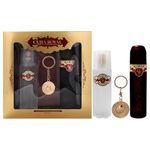 Cuba Royal by Cuba for Men - 3 Pc Gift Set 3.3oz EDT Spray, 3.3oz After Shave, Key Chain