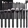 DUcare Professional Makeup Brushes Set 27Pcs Makeup Brush Set Premium Synthetic Kabuki Foundation Blending Face Powder Blush Concealers Eye Shadows Brushes