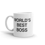 Hiker World Best Boss - The Office TV Show Ceramic Coffee Mug 11oz - Perfect Mug for Tea and Coffee Ideal Gift for Bosses and Fans of The Office TV Series