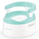 Jool Baby Products - Child Potty Training Chair for Boys and Girls, Handles & Splash Guard - Comfortable Seat for Toddler (Aqua)