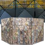 WTVIDAS Hunting Blind See Through Ground Blind Portable Hunting Ground Blinds for Deer & Turkey