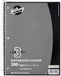 Hilroy Coil 3-Subject Notebook, Wid
