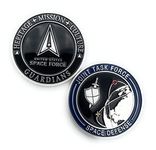 US Joint Task Force Space Defense Challenge Coin - United States Military - USSF Guardians