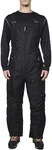 Arctic Quest Mens Insulated Snow and Ski Bib Overalls Snow Pants Snowboard Mens Overalls for Fishing, Hunting, Snowmobiling, Black Beauty, 3XL