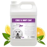 Tropoclean Perfect Fur for Sensitive Skin. 1 Gallon Size. Dilutes 10:1 (Curly & Wavy Coat)