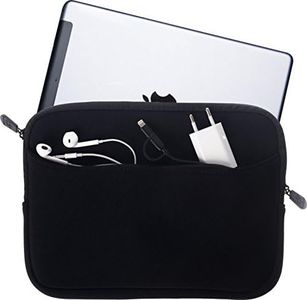 honju Tablet PC Caso 9,7 Pulgadas - 10,1 Pulgadas (9,7" - 10,1") Funda Protectora Funda Bolsa para portátil para iPad 9,7 Pulgadas 2017/2018, iPad Air 1/2 y Samsung Galaxy Tab A - Negro