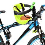 AOTENG STAR Child Bike Seat, Bicycle Seat for Kids,Toddlers and Child, Baby Carrier Seat with Foot Pedals Mountain Bike Child Seat for Kids 8 Months - 4 Years (up to 110 lbs)