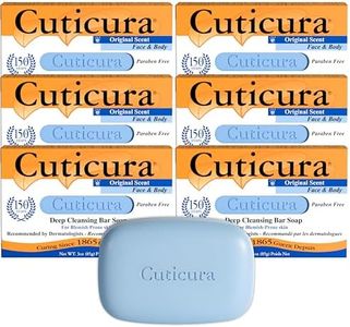 Cuticura Medicated Anti-Bacterial Bar Soap, Original Formula, 90ml bar (Pack of 6)