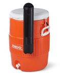 Igloo 10 Gallon Seat Top Beverage dispenser with spigot and Cup Dispenser