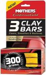 Mothers 07242 California Gold Detailing Clay Bar (Pack of 3)