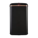 Tower T838010BLK Cavaletto Square Sensor Bin, 58L, Black and Rose Gold