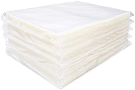500 Pack Clear 10" x 13", 3 mil Vacuum Chamber Bags Great for Food Vac Storage