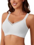 MOEOZLLO V Lace Bras for Women No U