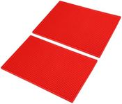 PATIKIL 16" x 12" x 0.4" PVC Bar Ma