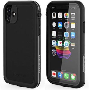 LOVE BEIDI iPhone 11 Waterproof Case 6.1 Screen Protector Underwater Shockproof Full-Body Dustproof Rugged Case for Aplle iPhone 11 (Black & Gray)