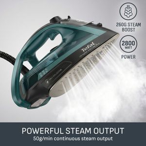 Tefal Ultraglide Steam Iron – 2800W Powerful Steam Performance