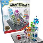 ThinkFun Gravity Maze Falling Marble Challenge Logic Brain Game and STEM Toys for Kids and Adults Age 8 Years Up - Gifts for Children