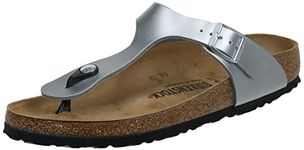 Birkenstock – Gizeh, Unisex Sandals, silver (Silver), 7 UK (40 EU)